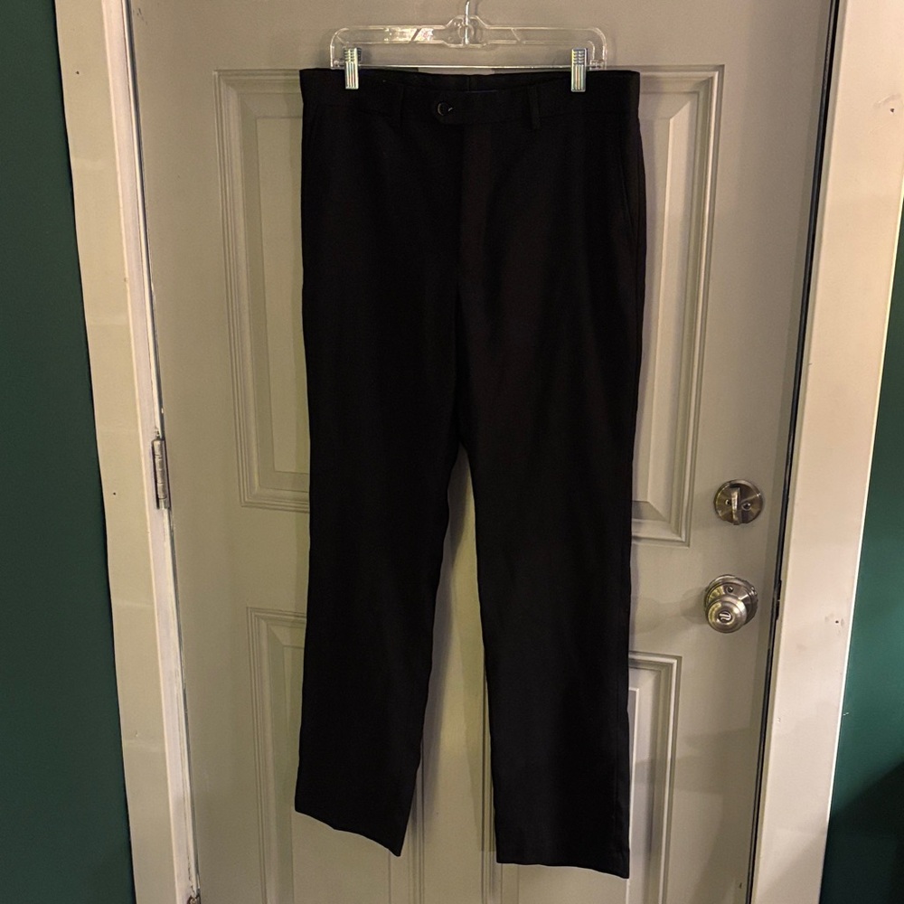 Classic Black Men's Dress Pants